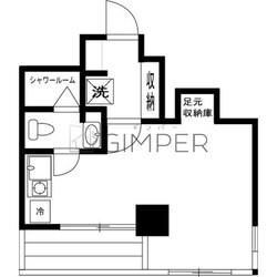 ファインズコート北新宿の物件間取画像